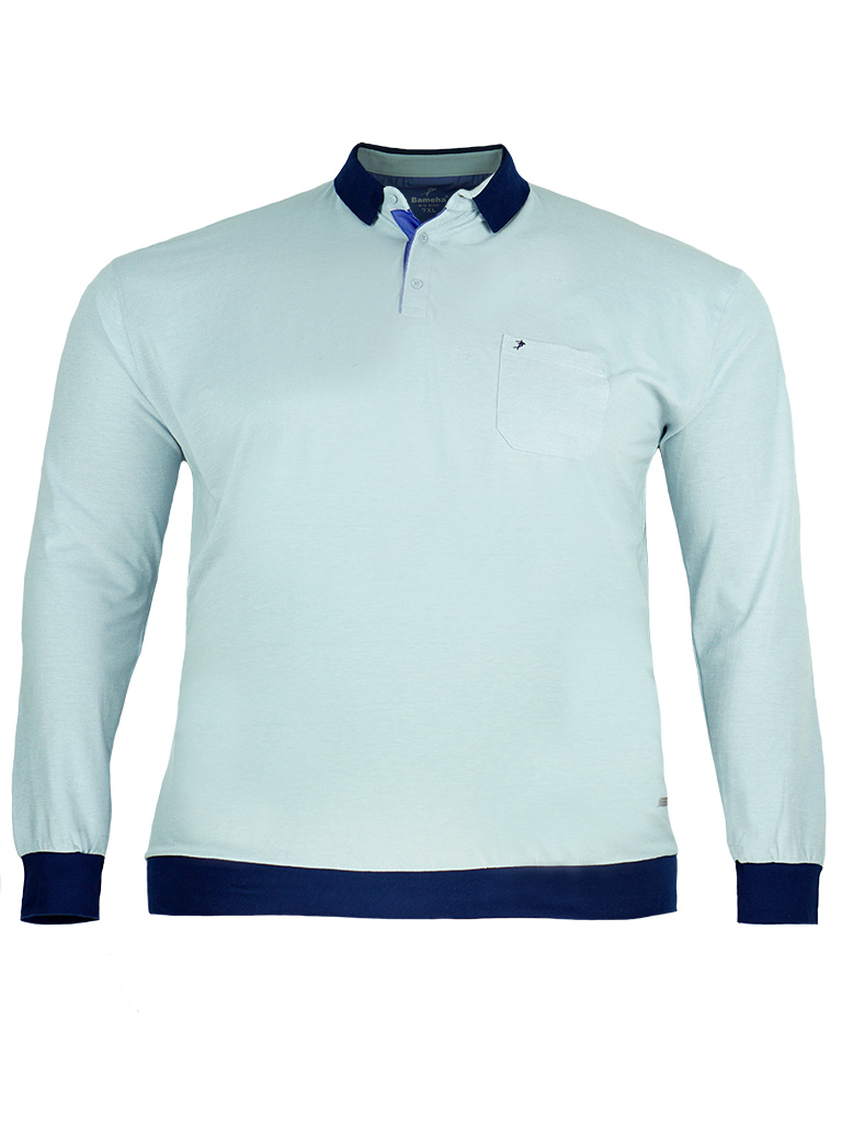Bameha Bluza Polo b-124-b-1 - obrazek 4