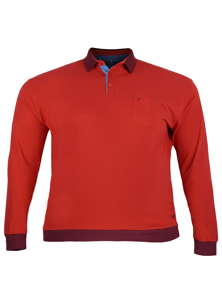 Bameha Bluza Polo b-124-b-1 - obrazek 2