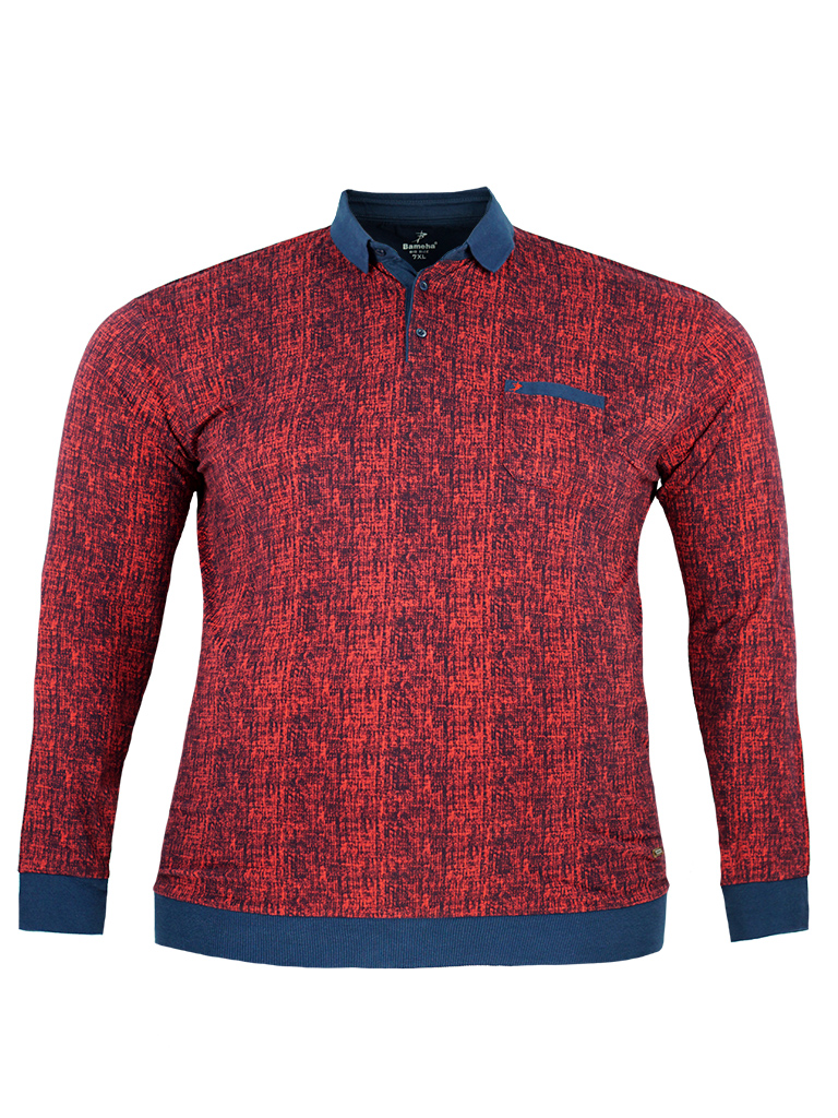 Bameha Bluza Polo b-127-b