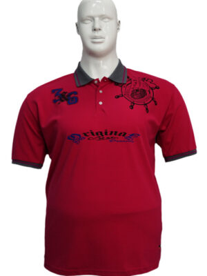 Koszulka Polo B167 wzór 4 - PACZKA