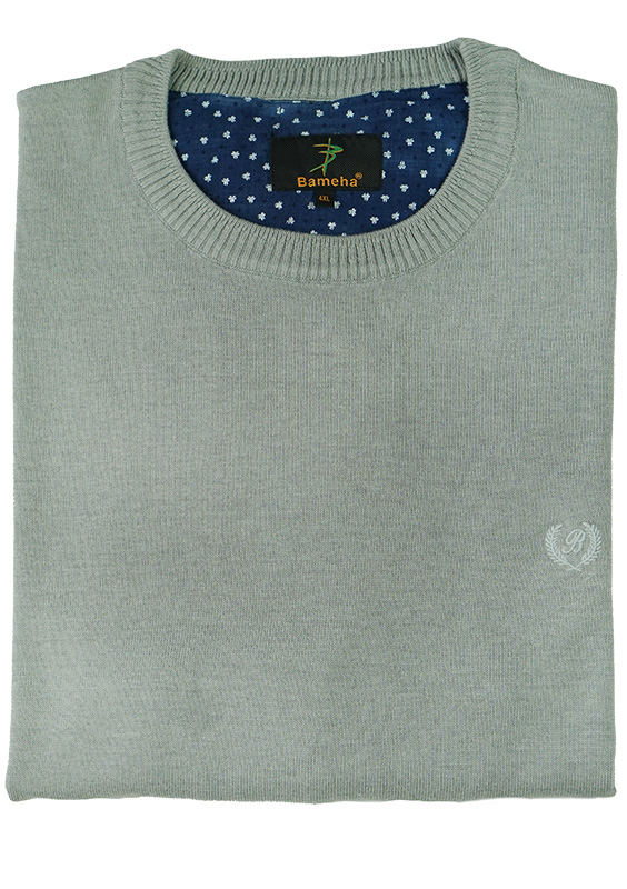 Bameha Sweter 1807 - Szary - obrazek 2