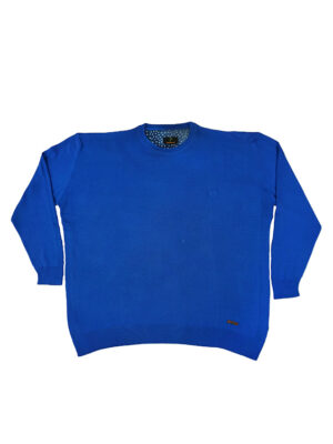 Bameha Sweter 1807 - Niebieski