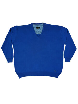 Bameha Sweter 1808 - Niebieski