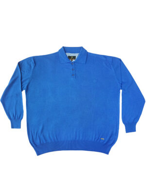 Bameha Sweter 1813 - Niebieski