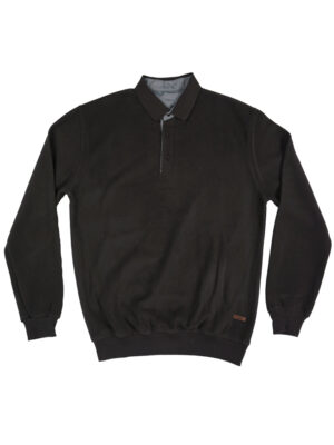 Bameha Bluza B131 Polo - Brąz