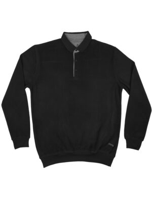 Bameha Bluza Polo B131 - Czarny